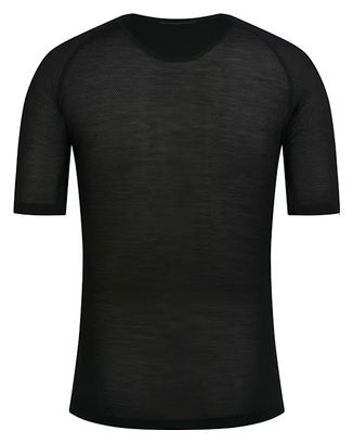 Sous-couche manches courtes Rapha Merino Lightweight Noir Homme