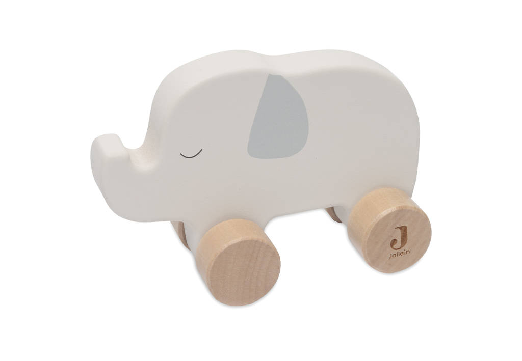houten olifant op wielen - Jungle Jambo