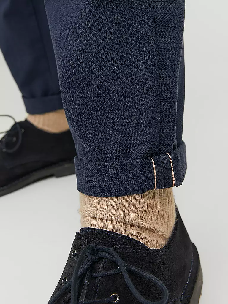 JACK & JONES Chino JPSTMARCO Slim Fit dunkelblau