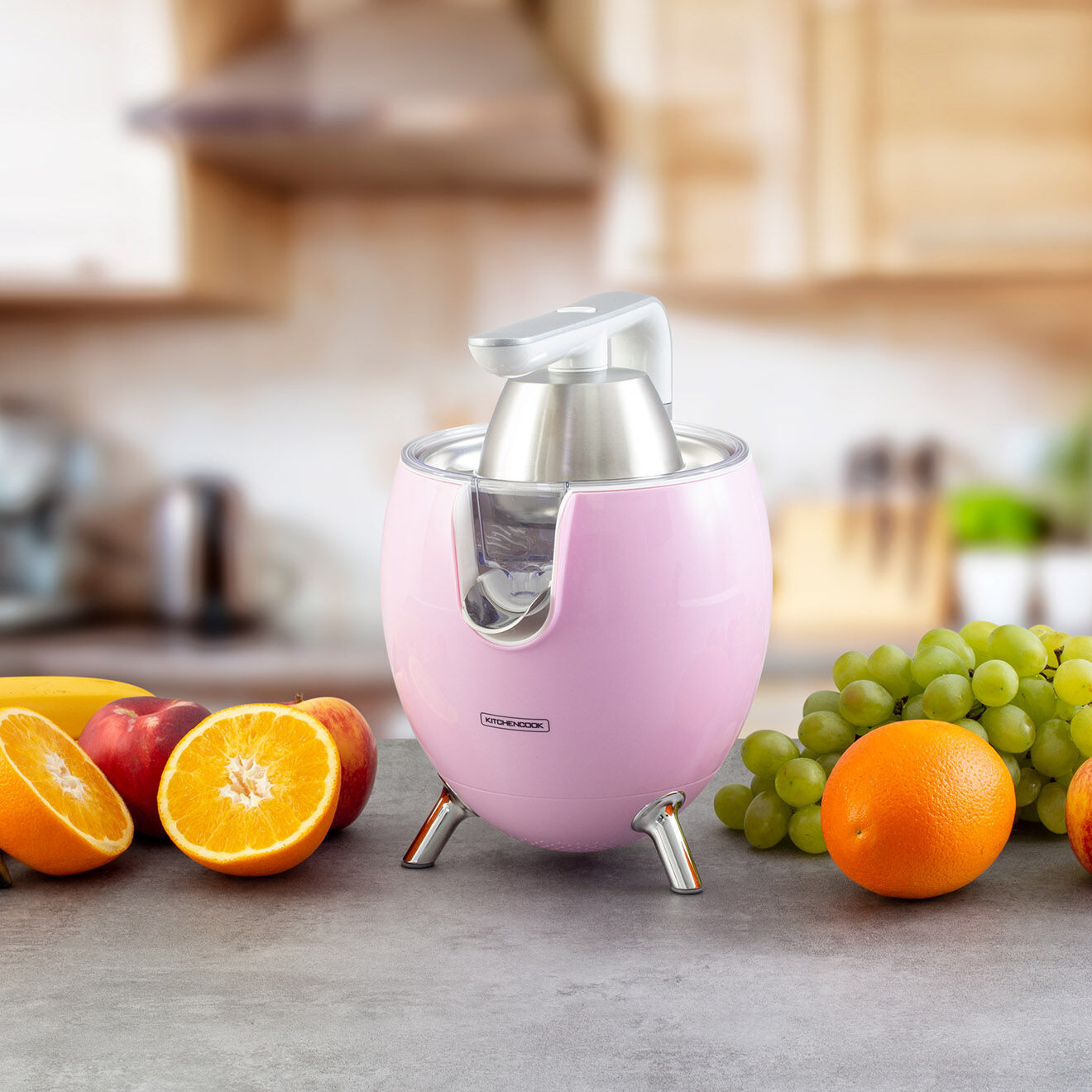 Kitchencook Presse-Agrume électrique rose - 550 ml