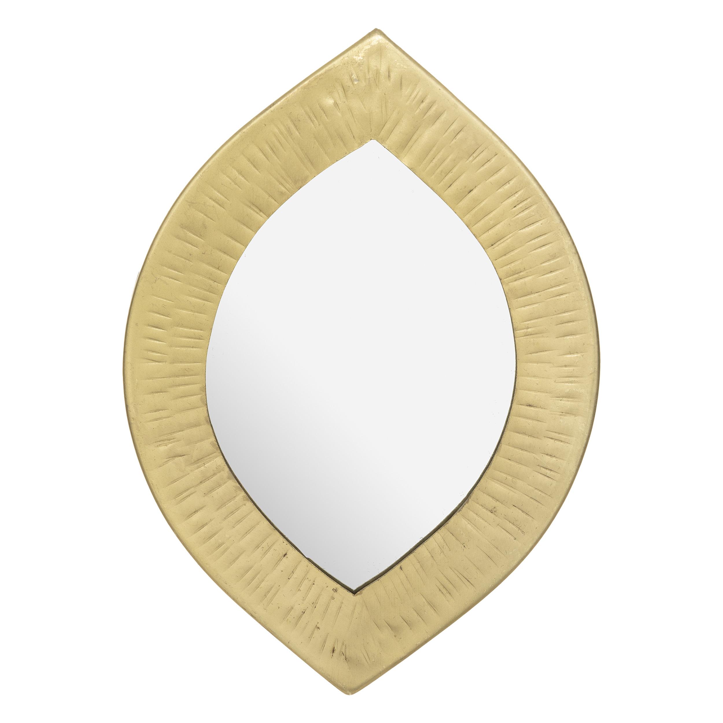 MIROIR METAL MARTELE ROMY