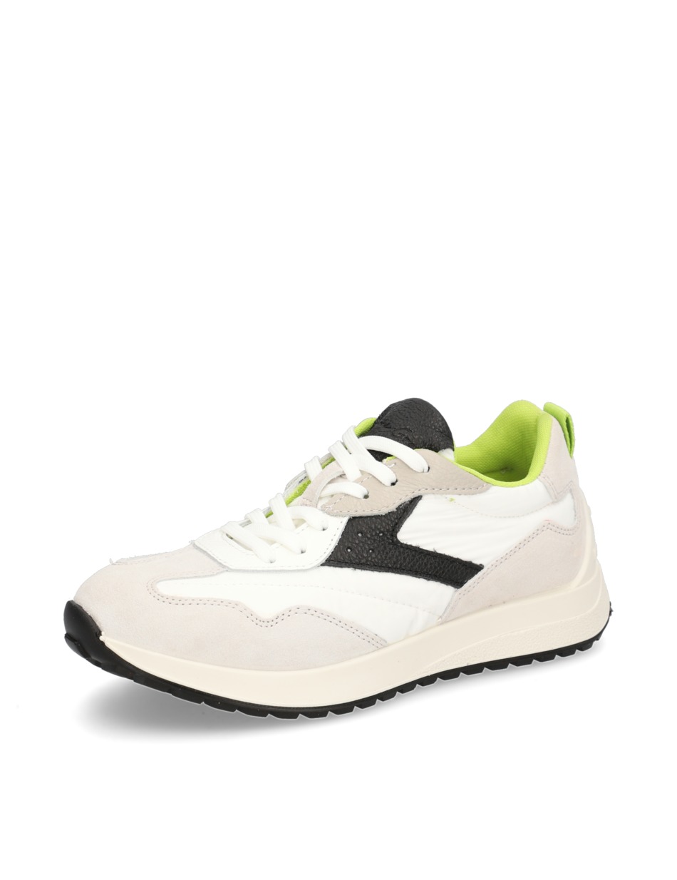 Lederkombination Sneaker