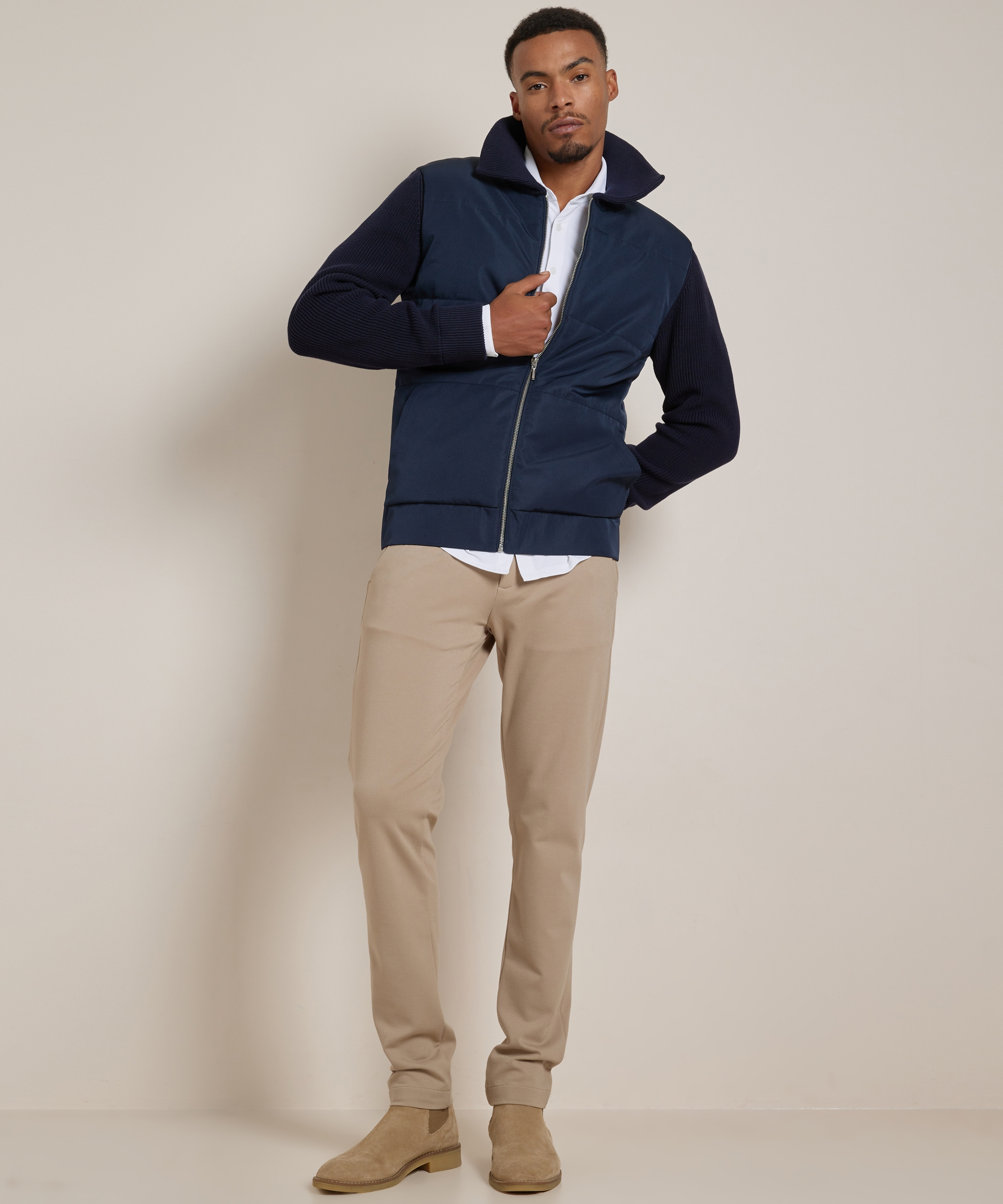 comodo vest met kraag