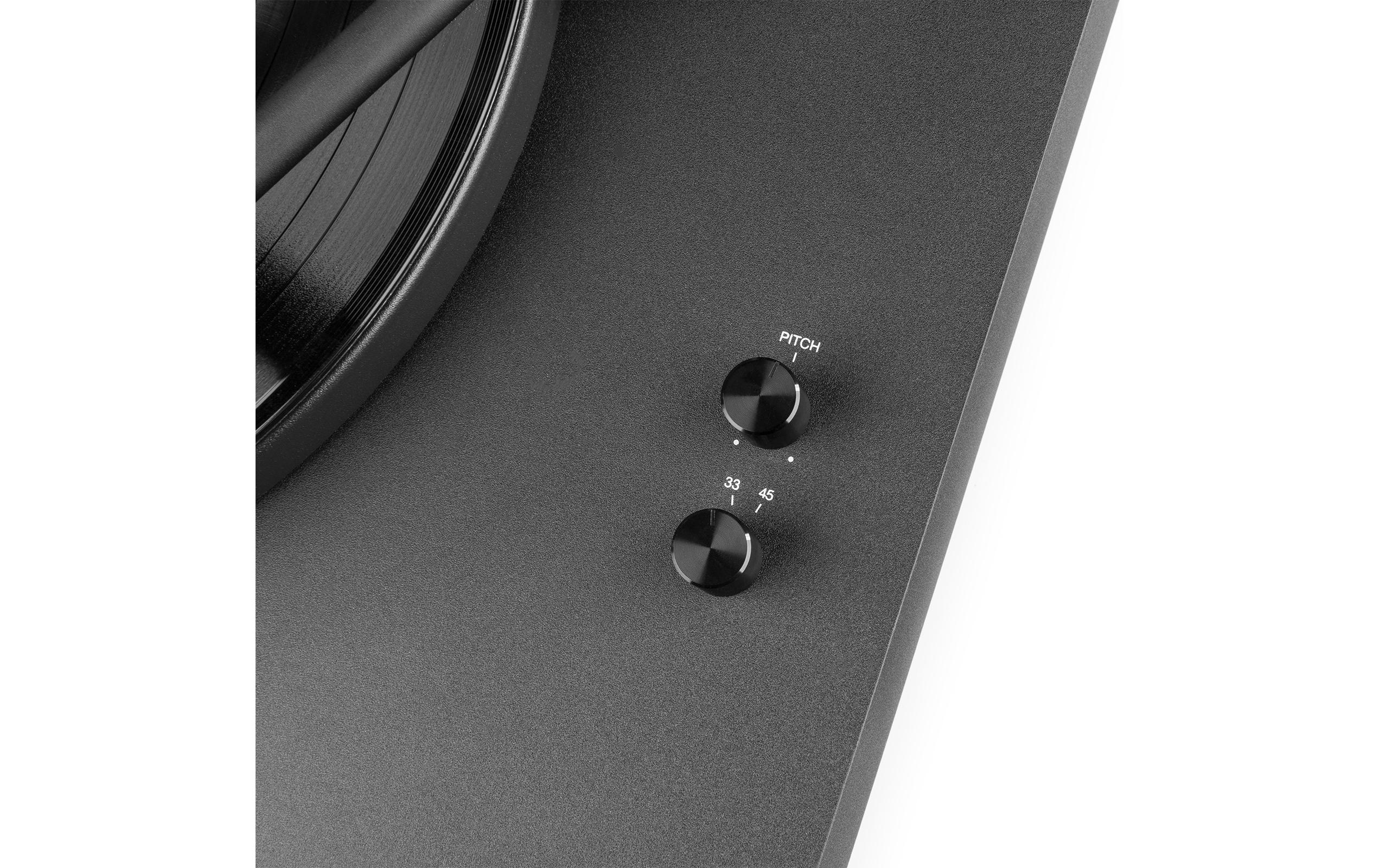 Plattenspieler RP340 Schwarz<br>HiFi-Plattenspieler mit Riemenantrieb