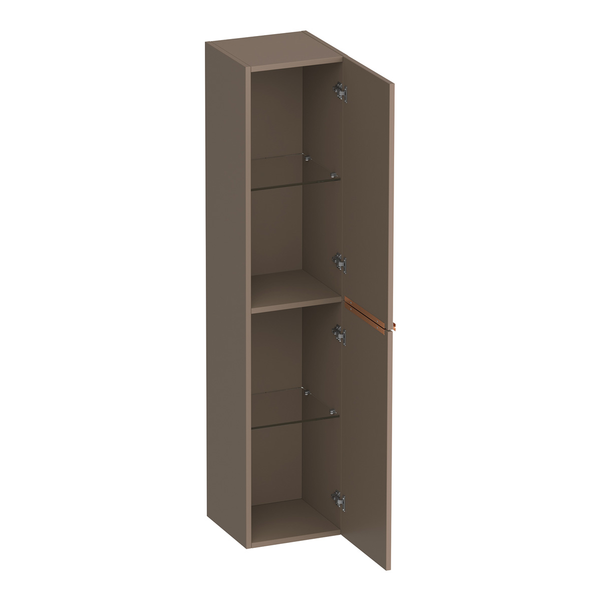Brauer Elevate kolomkast 160cm mokka mat