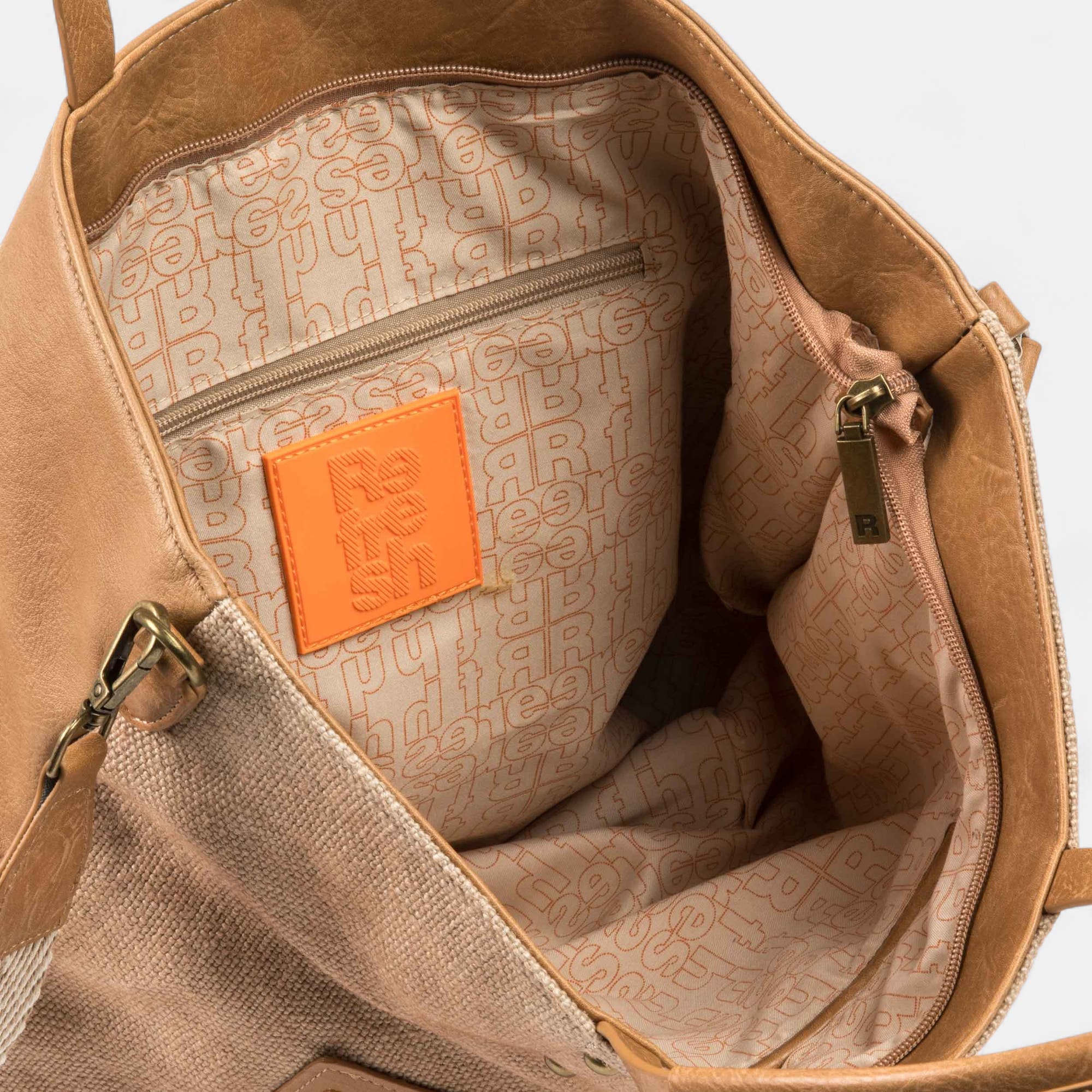 Sac de shopping camel
