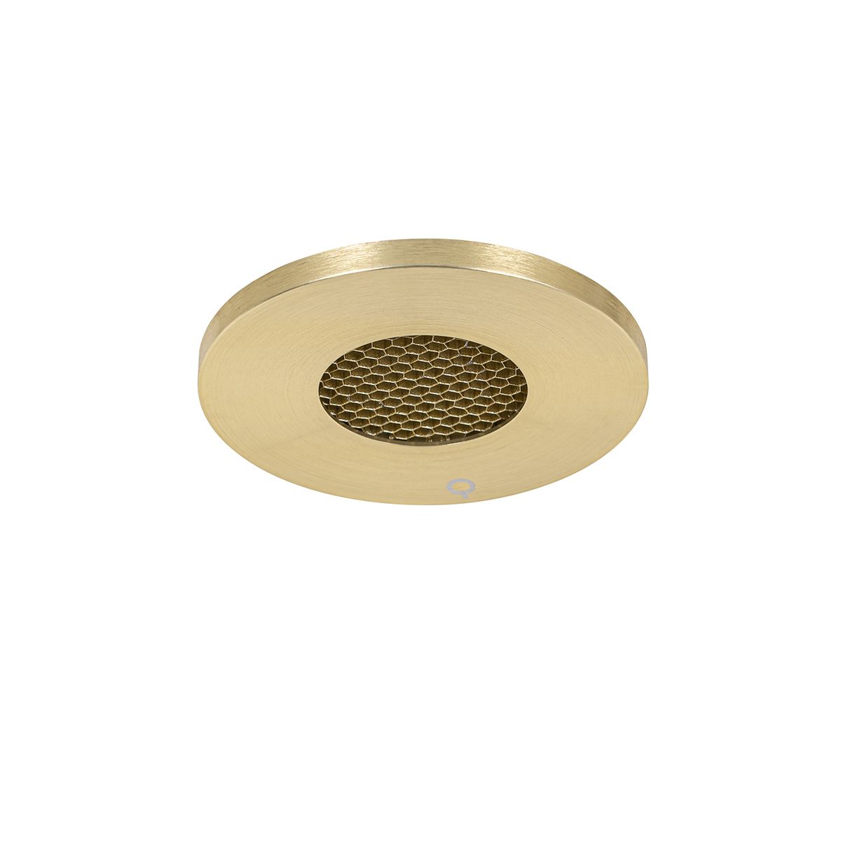 Set van 6 Moderne badkamer inbouwspot goud IP54 - Shed Honey