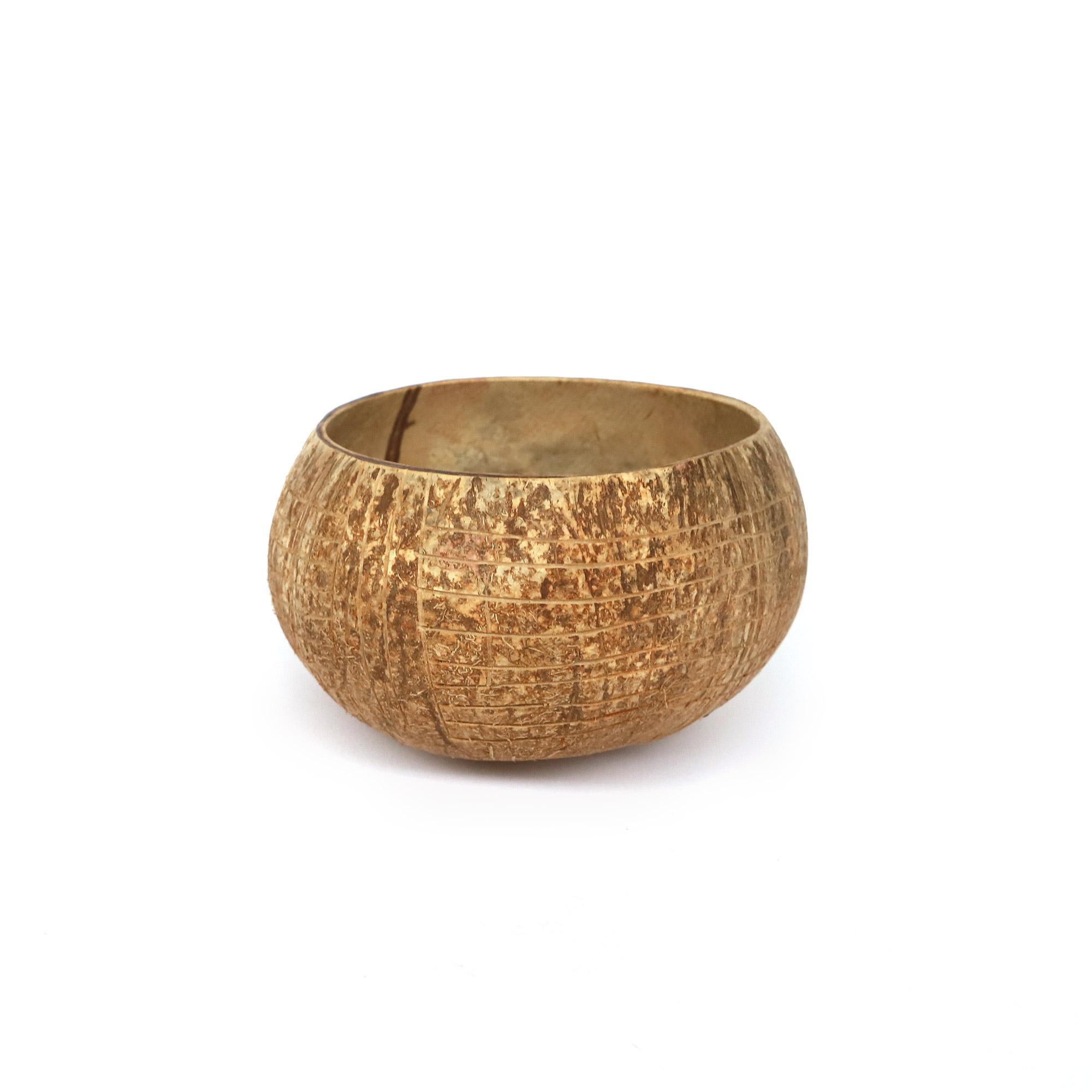 Kokosnuss-Schale, Ø 13-15 cm, H 8 cm von fischer's lagerhaus