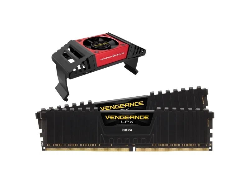 CORSAIR | Vengeance LPX - DDR4 - sæt - 32 GB: 2 x 16 GB - DIMM 288-PIN - 3600 MHz / PC4-28800 - CL18 - 1.35 V - ikke bufferet - ikke-ECC - sort