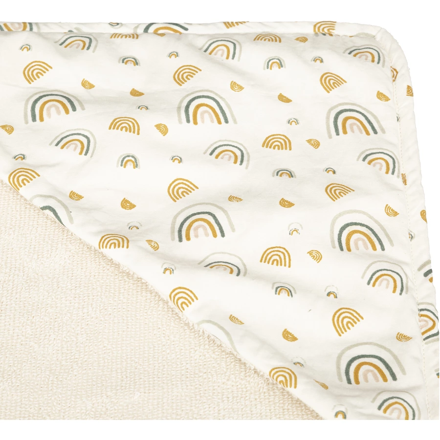 atmosphera for kids Kapuzenbadetuch Regenbogen