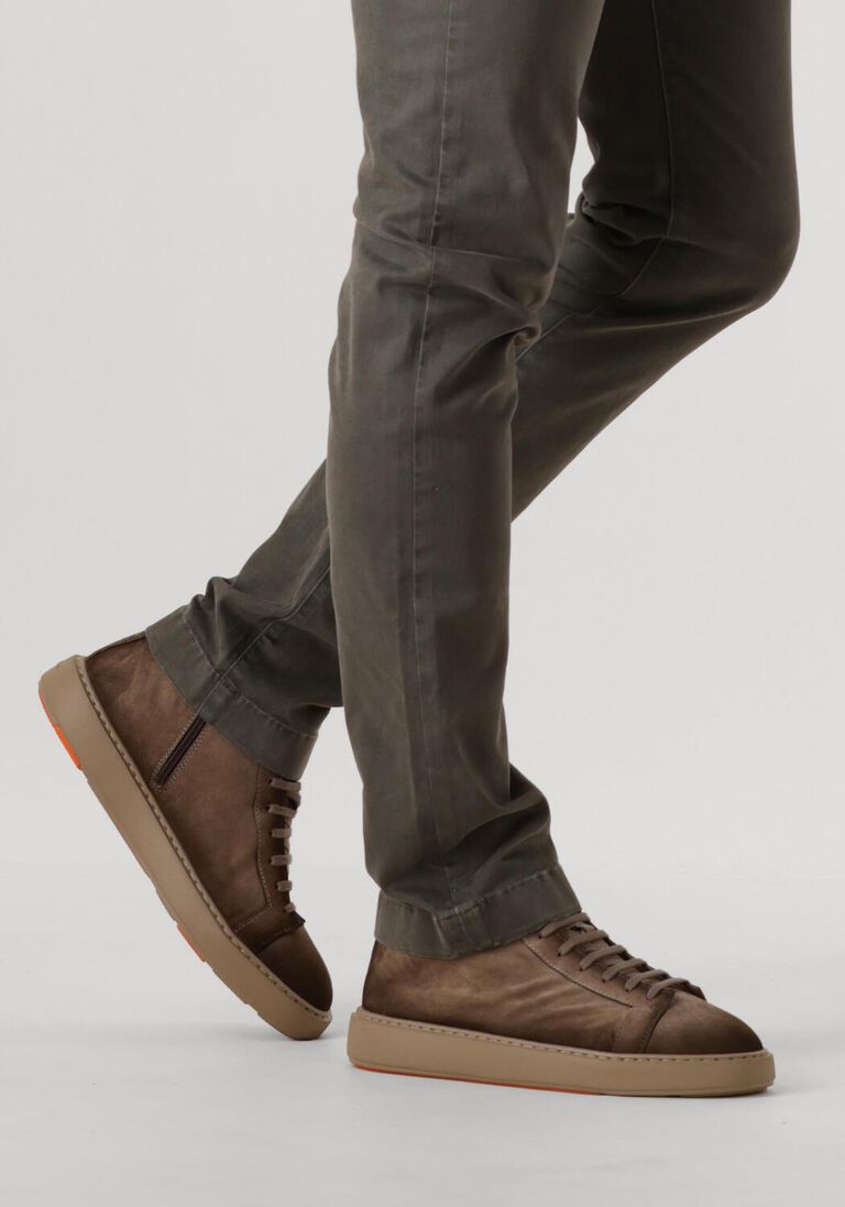 taupe santoni hoge sneakers 22141
