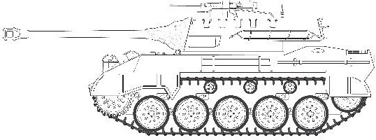 Airfix - M18 Hellcat Gmc Tank Byggesæt - 1:35 - A1371