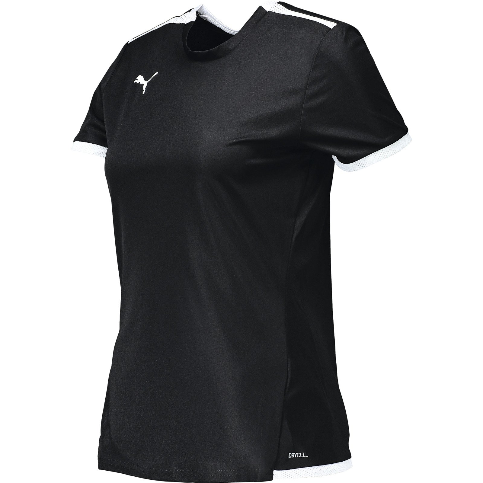 Puma Damen-T-Shirt team Liga L, schwarz