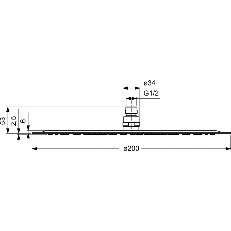 Ideal Standard Ceratherm inbouw doucheset Chroom