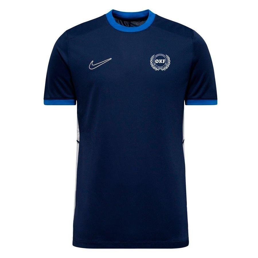 ØKF T-shirt d'Entraînement - Bleu Marine/Bleu