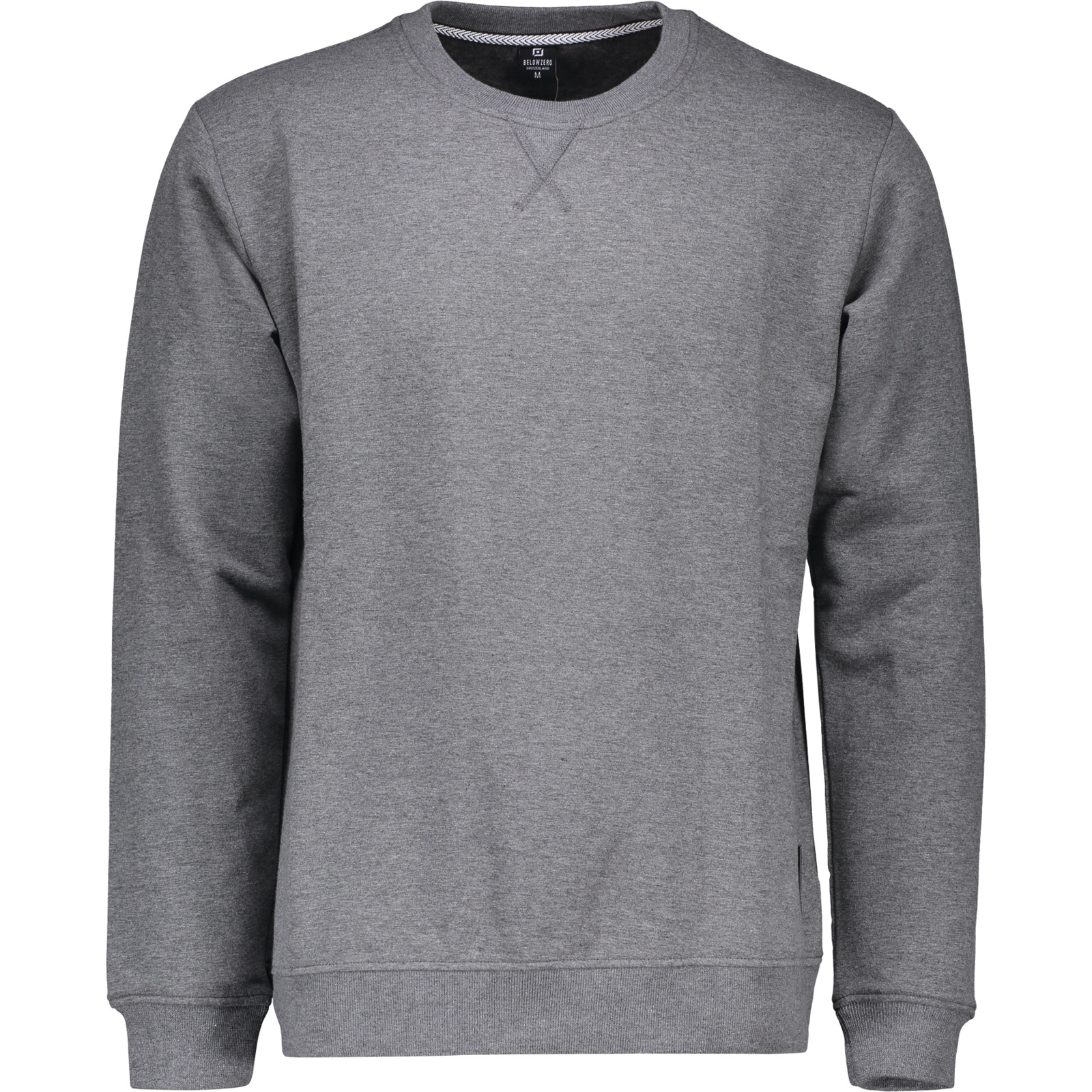Belowzero Herren-Sweat-Pullover Marco II Crew M, dunkelgrau