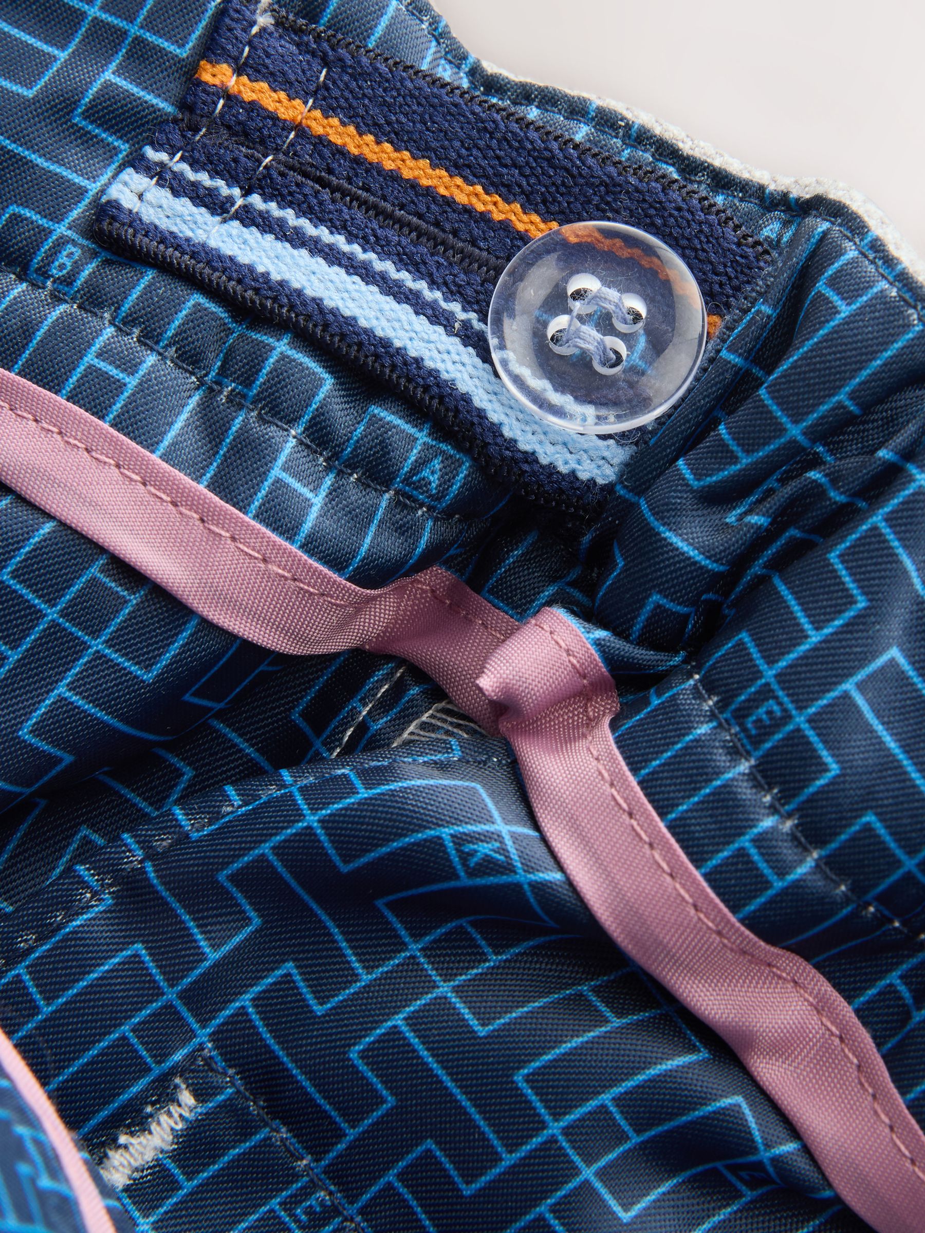 Grijs/marineblauw - Baker by Ted Baker set van gilet, overhemd en broek