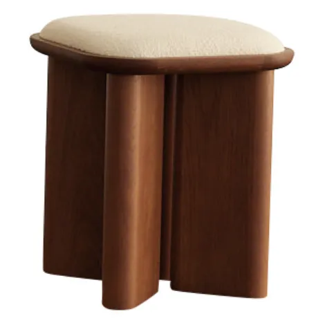 Gabrielle Paris Pouf lazare  | Noyer
