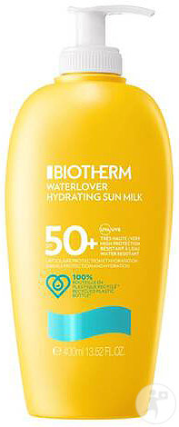 Biotherm Lait Solaire Hydratant Anti-Dessèchement IP50 Visage Et Corps Flacon-Pompe 400ml