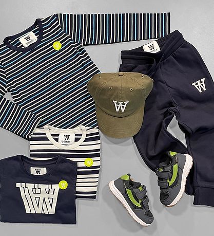 Wood Wood Jogginghosen - lief AA - Navy