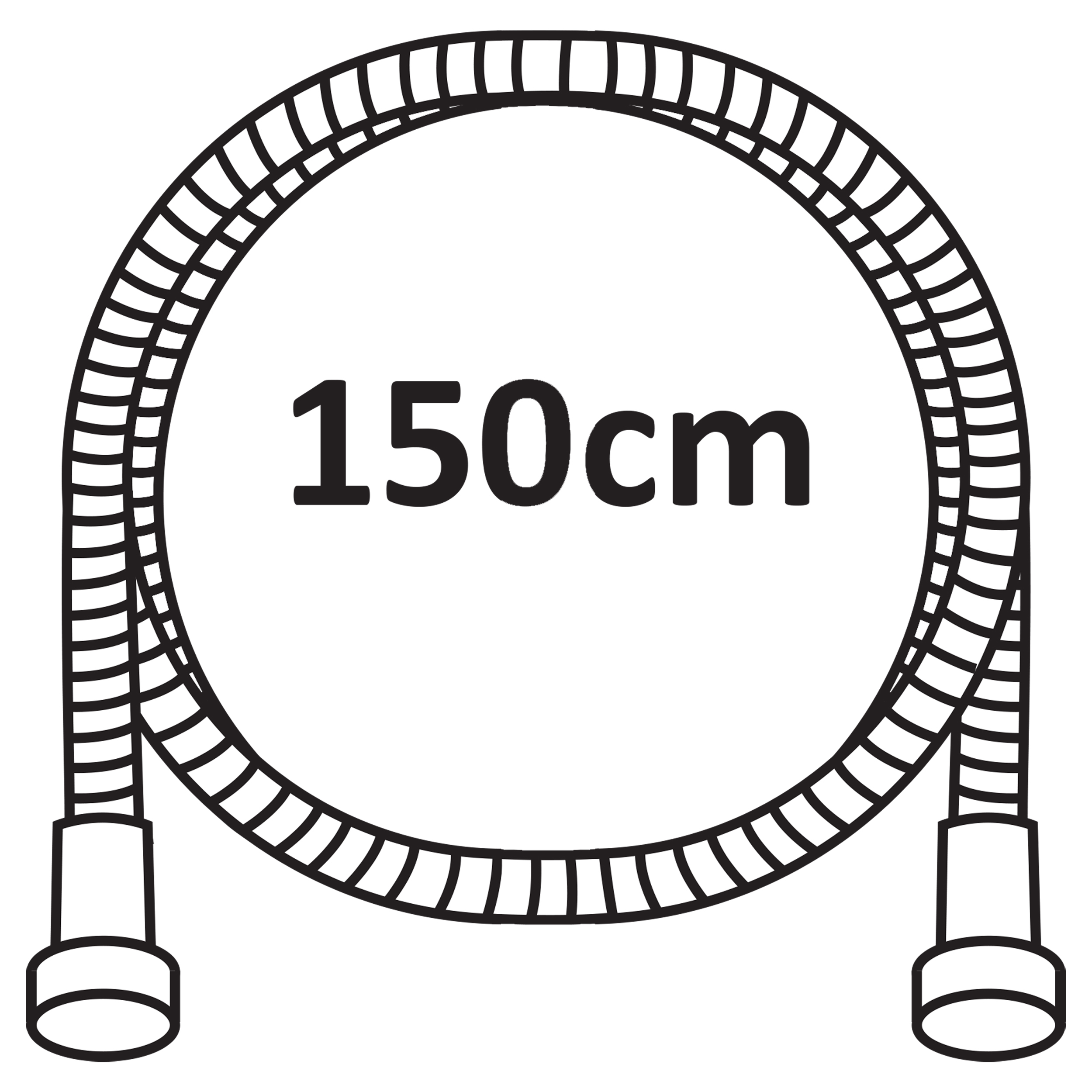 Differnz Thermoline opbouw regendouche vierkant 25cm mat zwart