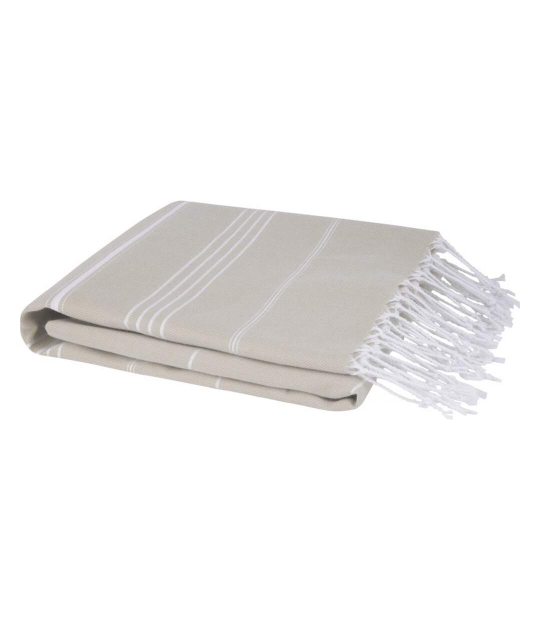 Serviette de plage ANNA HAMMAM (Beige) - UTPF4151