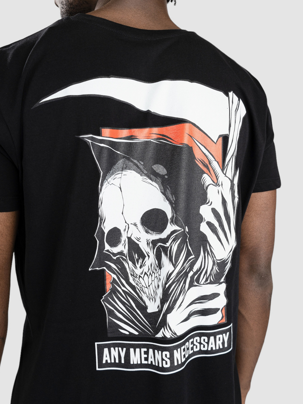 Any Means Necessary Reaper T-Shirt black