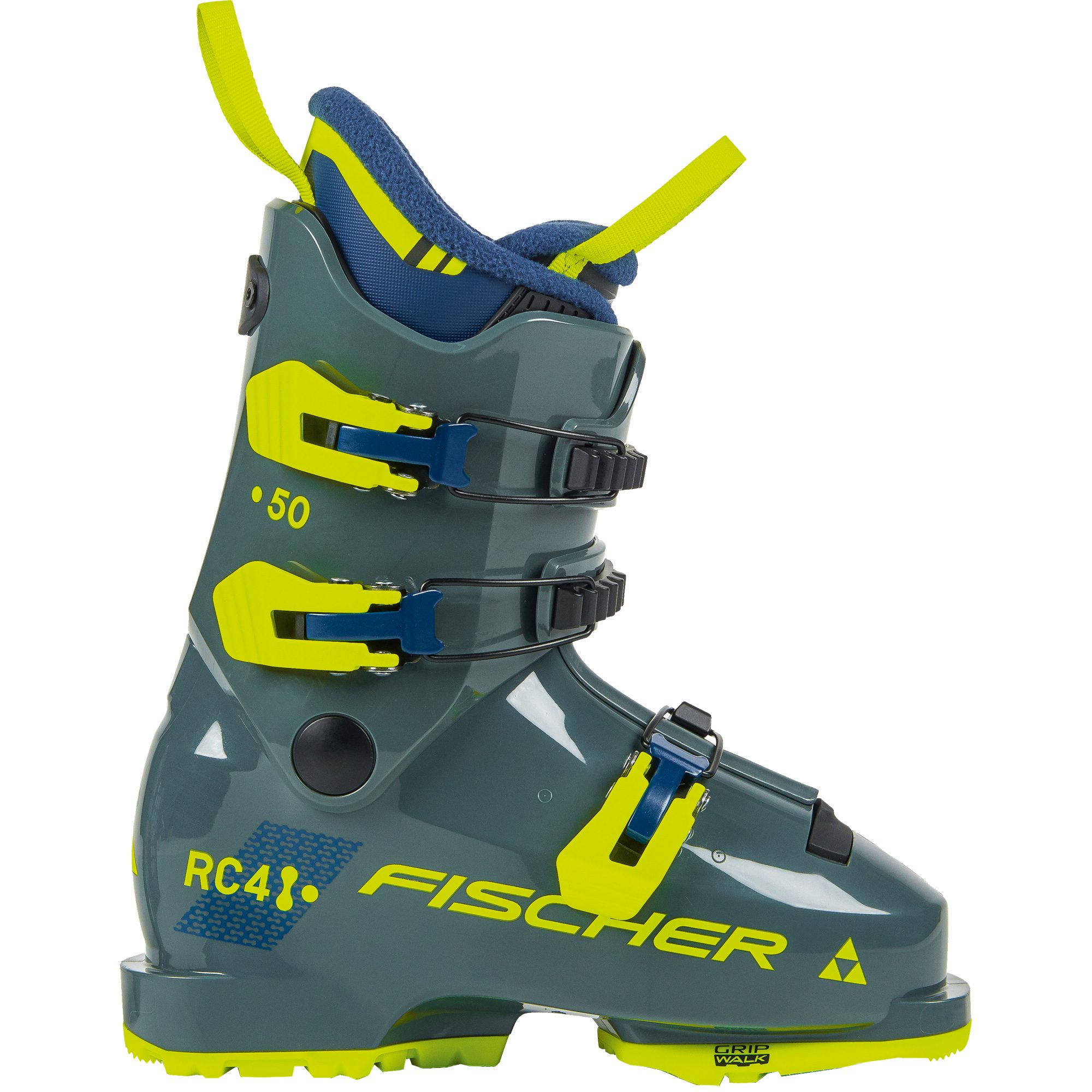 Fischer RC4 50 JR GripWalk® Alpin Skischuhe Kinder rhino grey