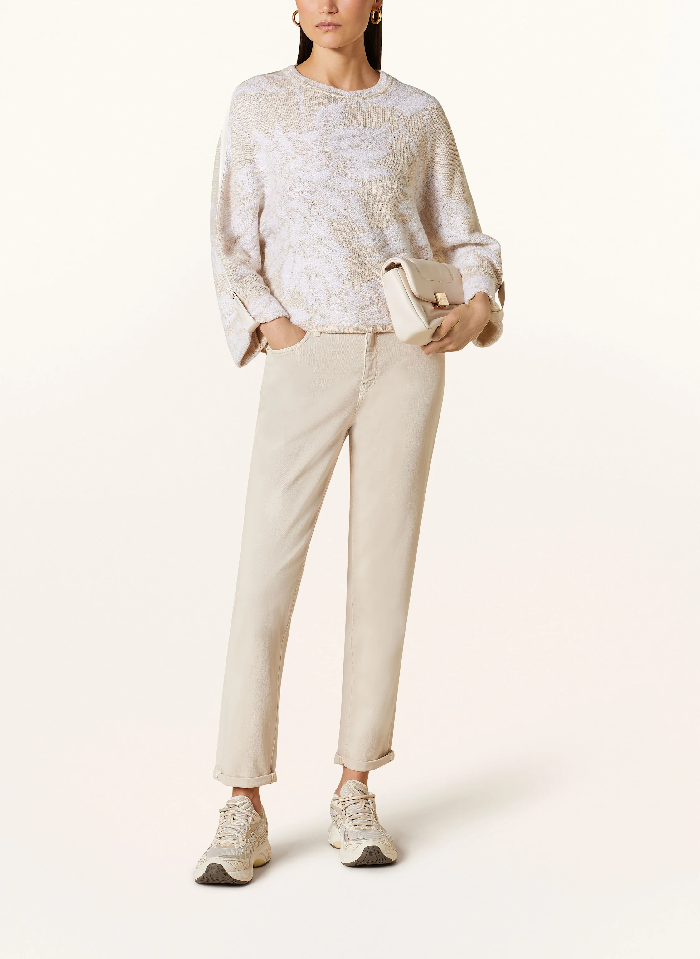 MARC CAIN Pullover mit Glitzergarn