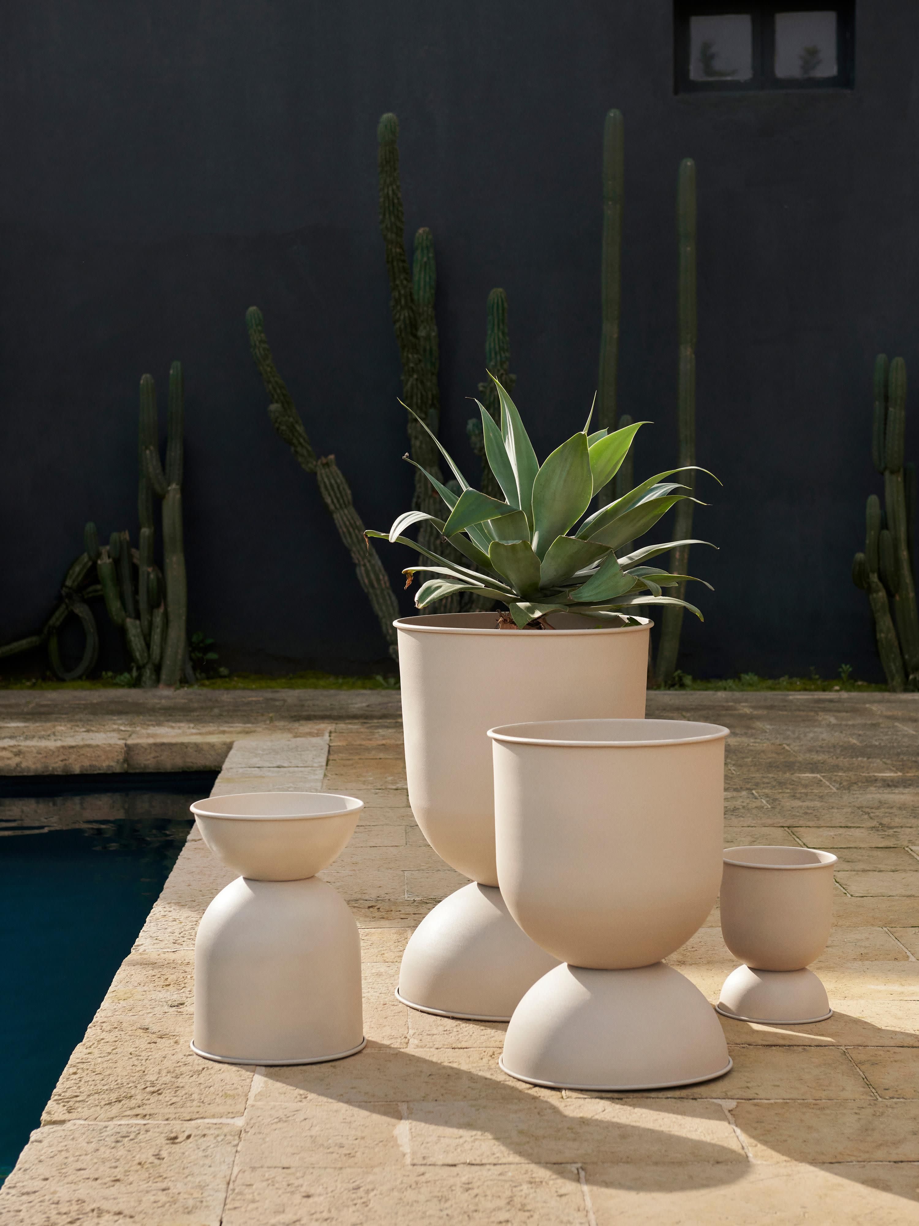 Plantenpot Hourglass, H 43 cm
