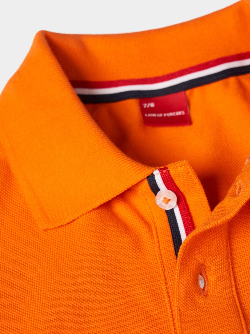 Polo piqué de algodão