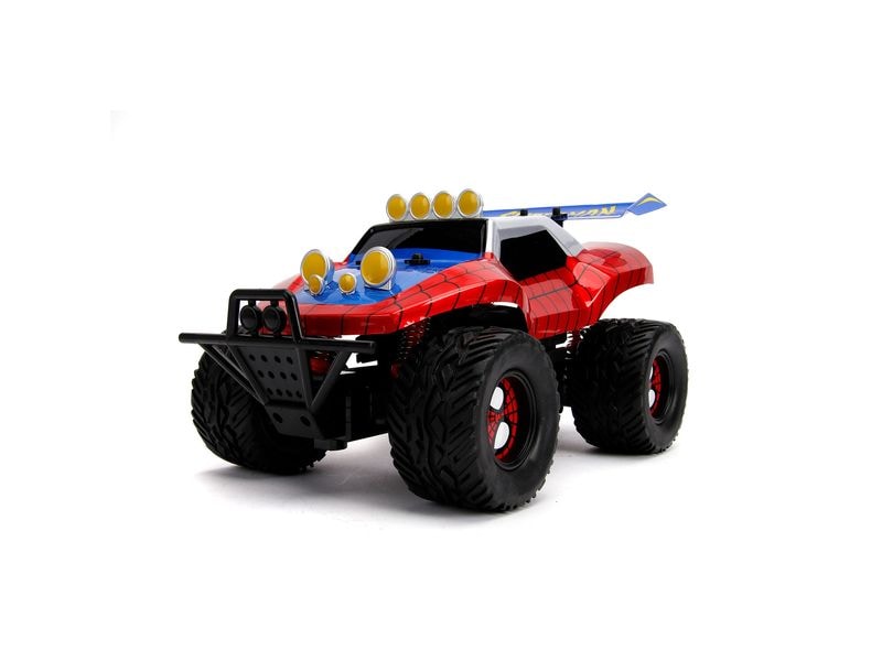 Jada Toys RC Spider-Man Buggy RTR, 1:14 Ferngesteuerter Buggy im Marvel Spider-Man Design