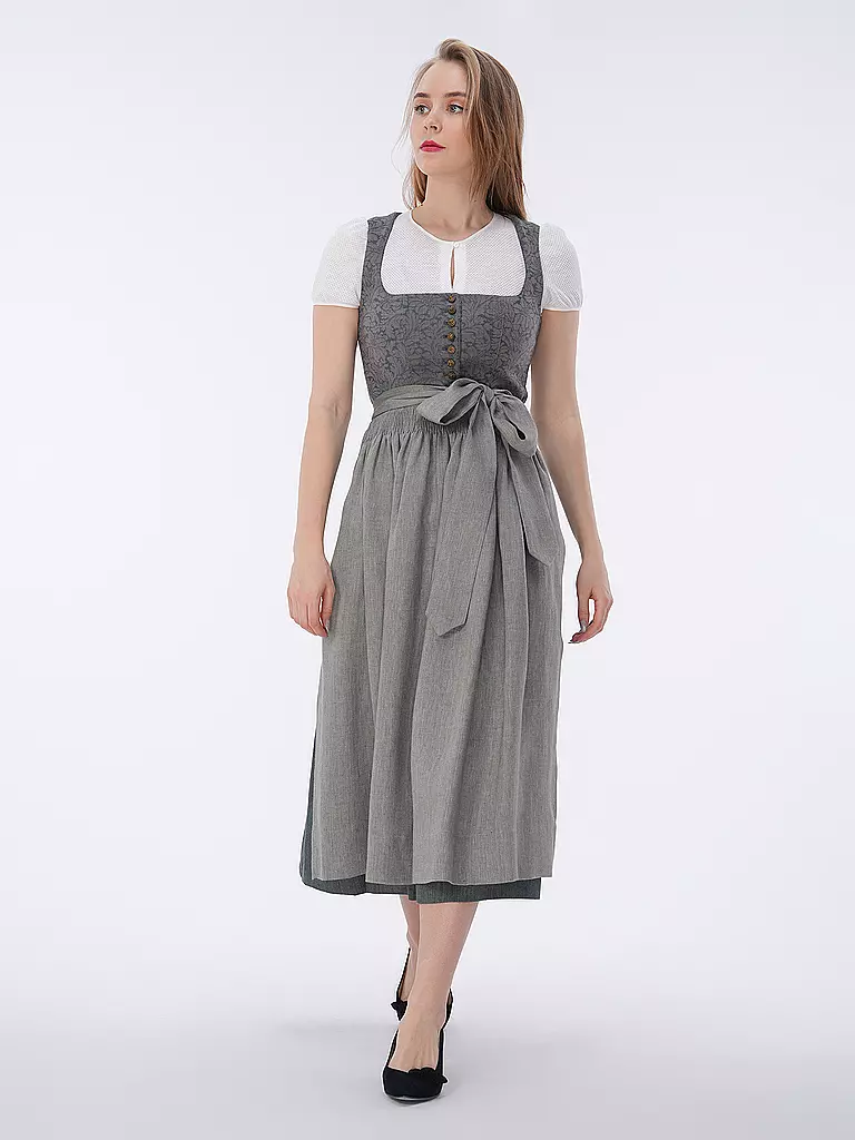 DIRNDL & BUA Trachtenschuhe - Pumps blau