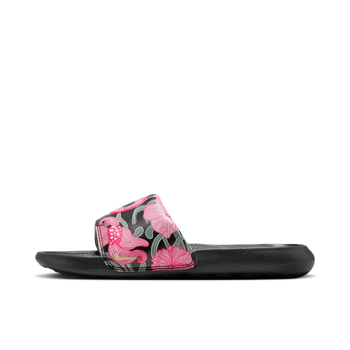 NIKE-V_one_osaka-Sandales athlétiques à glissière - Talon plat - Noir Multi