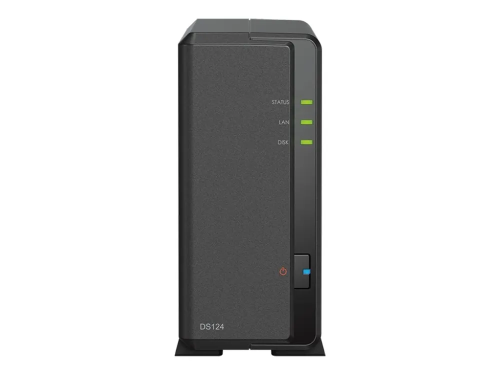 Synology Disk Station DS124 - NAS-server - RAM 1 GB - Gigabit Ethernet - iSCSI support