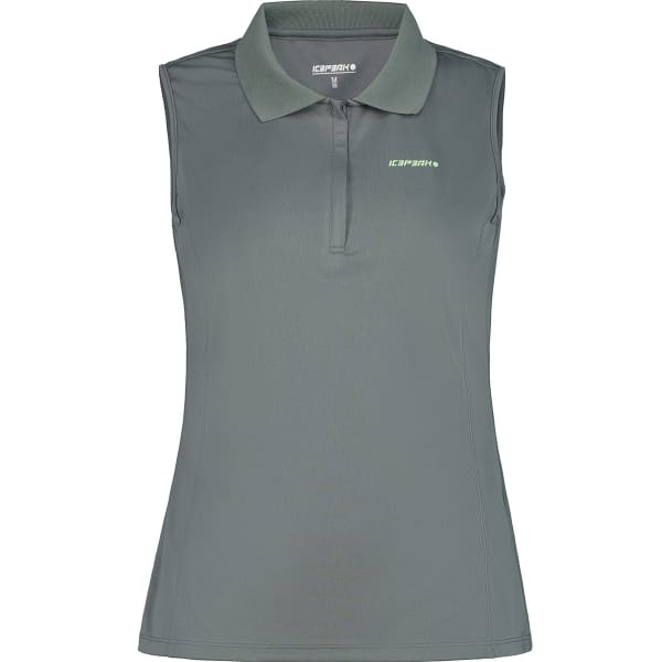 Polo randonnée ICEPEAK BAZINE POLO SHIRT W OLIVE FONCE