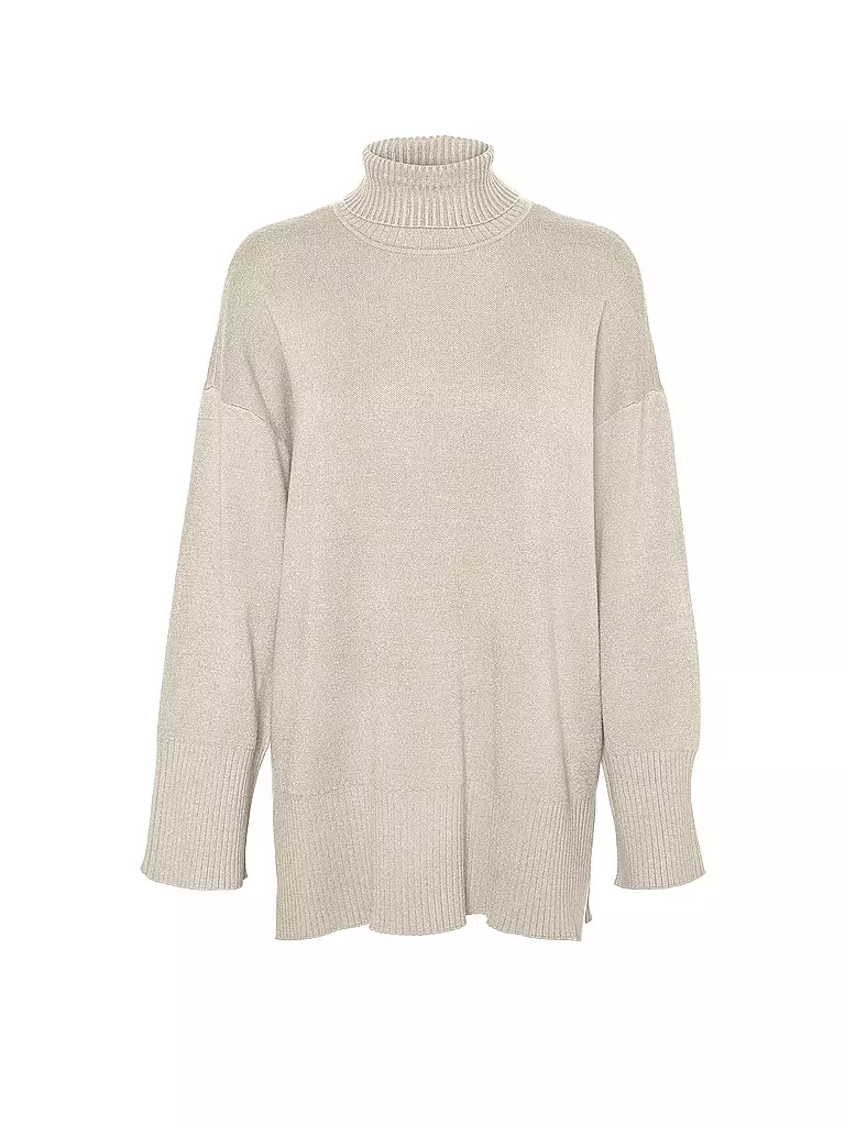 VERO MODA Strickpullover VMGOLDNEEDL creme