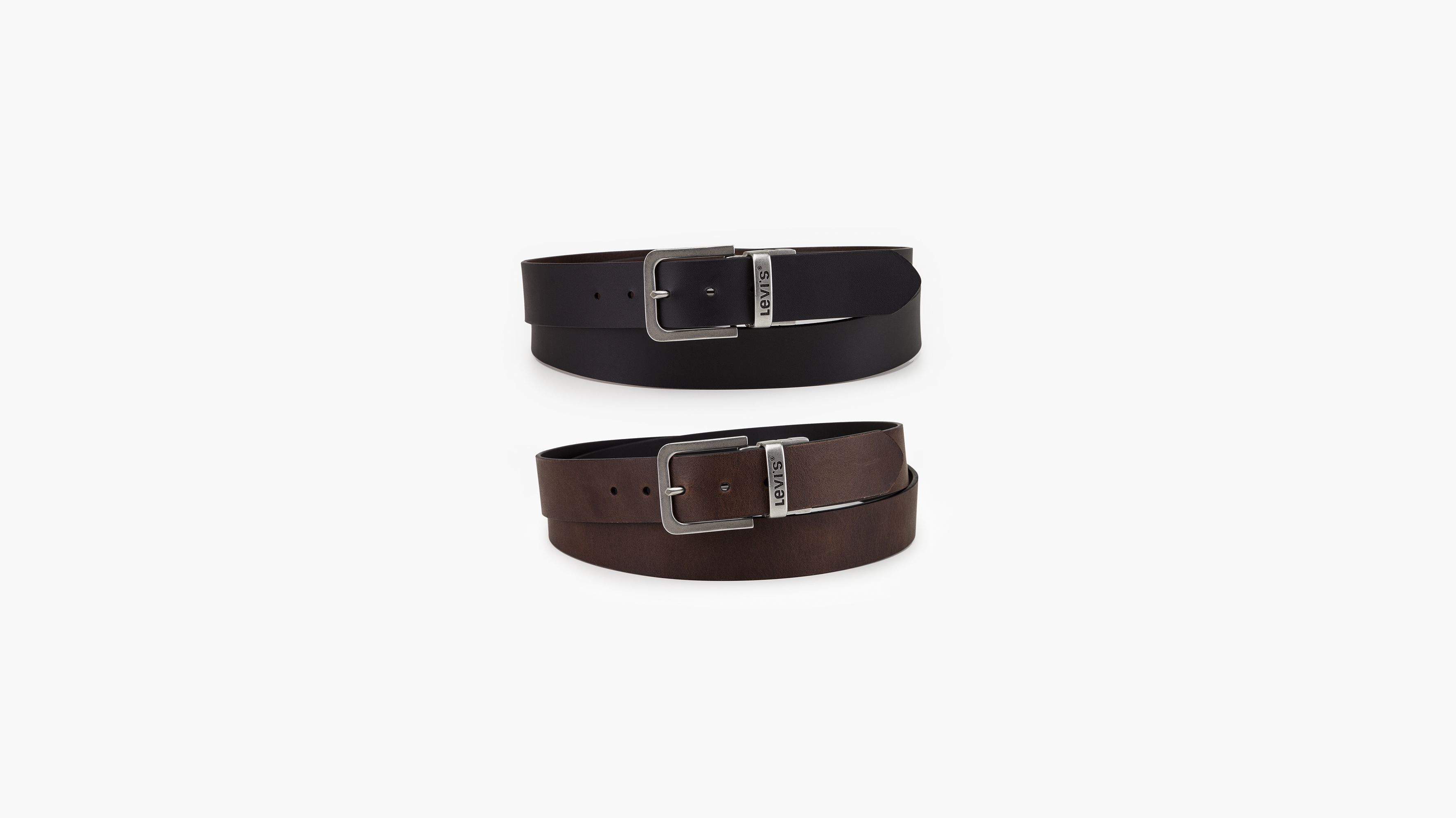 Ceinture réversible (Grandes tailles) - Brown - Marron