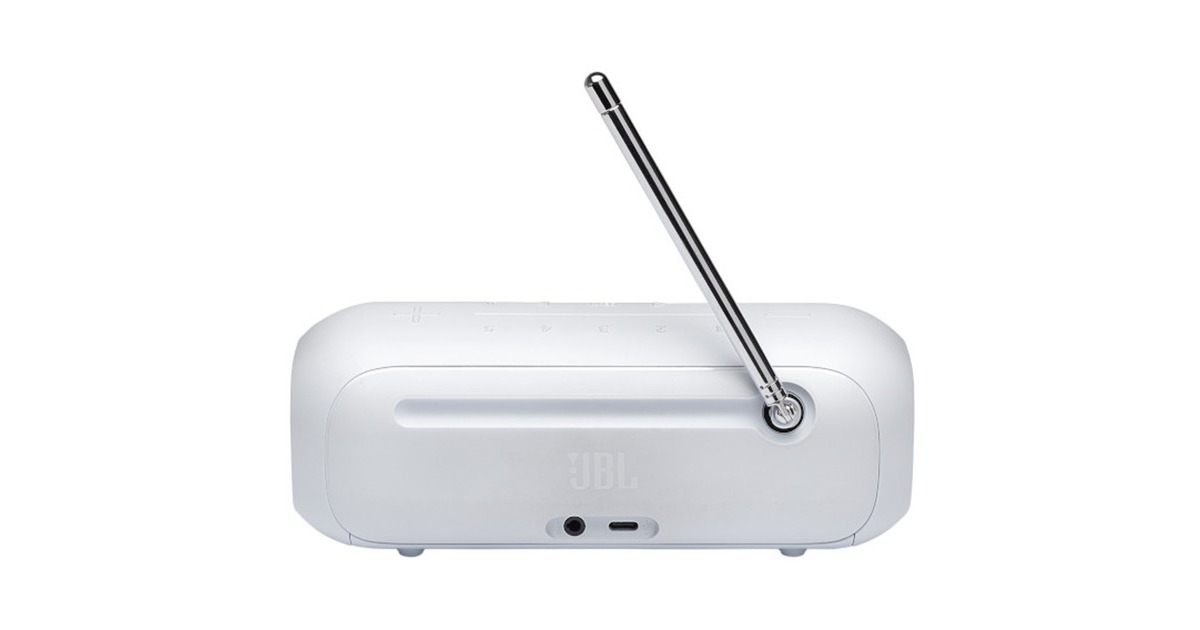 JBLTuner 2 radio  (Wit, Bluetooth 4.2, FM, DAB+, IPX7-waterproof)