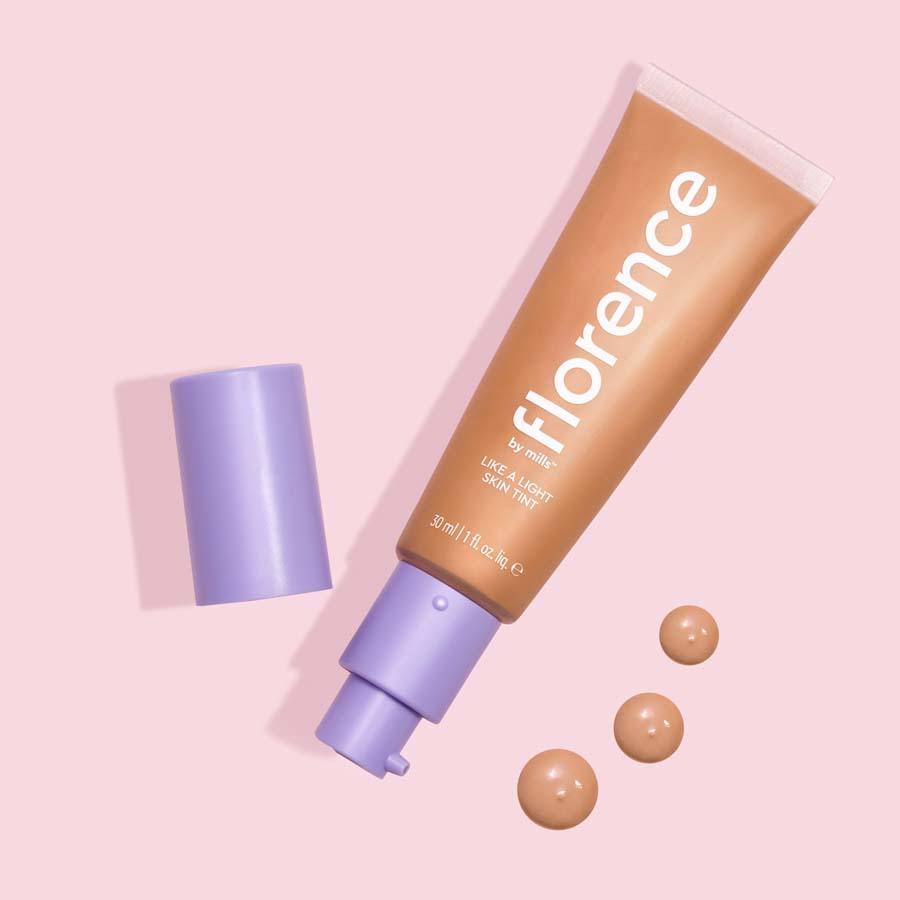 Florence By Mills Like A Light Skin Tint T130 Tan With Warm Undertones 30ml