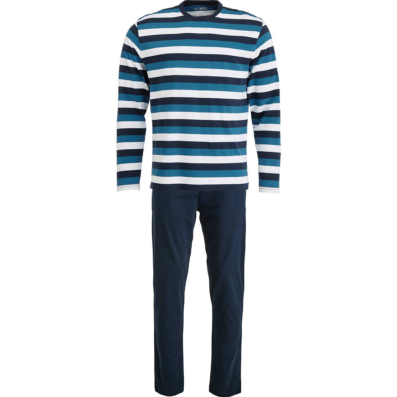 REDBEST Single-Jersey Herren-Schlafanzug