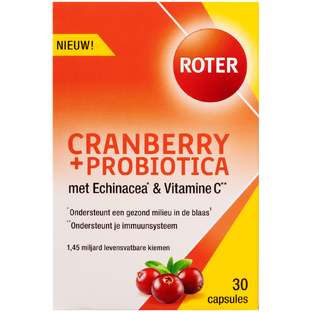 Roter Cranberry & Probiotica Capsules 30CP