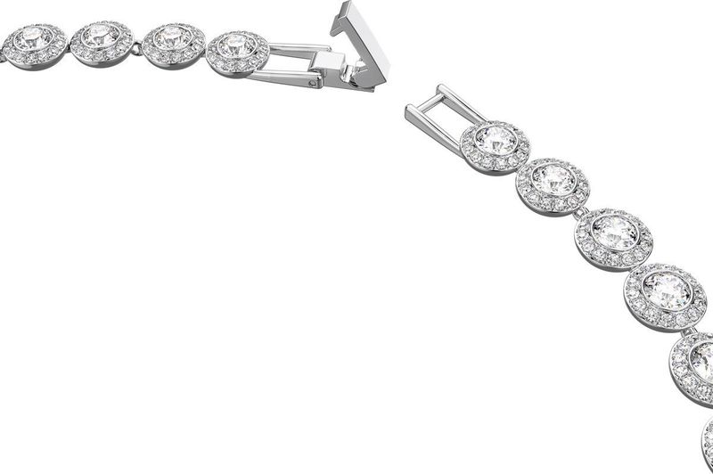 Swarovski Halsketting Voor Dame - Engelen Collecti - Krista - Kristal