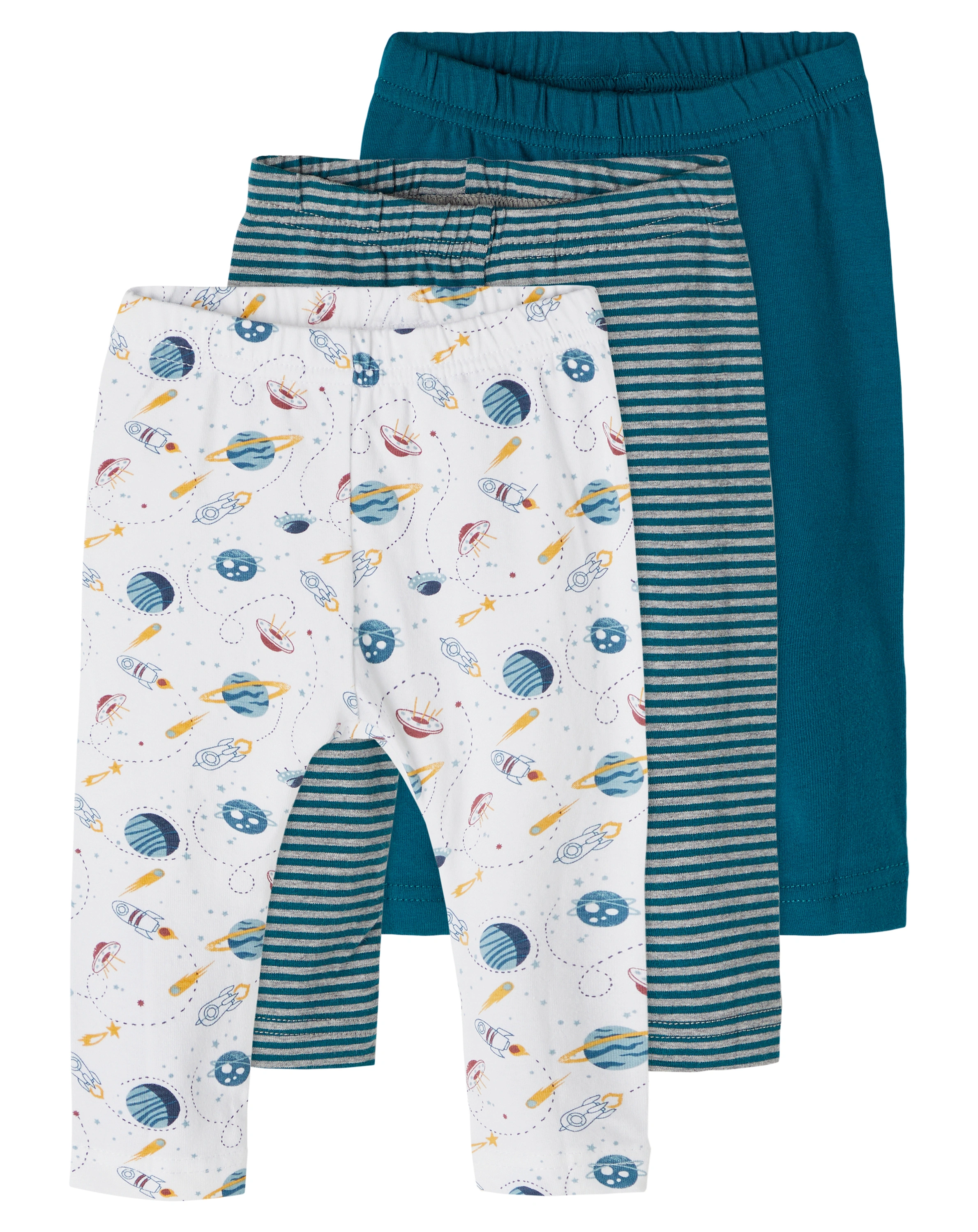 Leggings NBMLEGGING 3er-Pack in legion blue