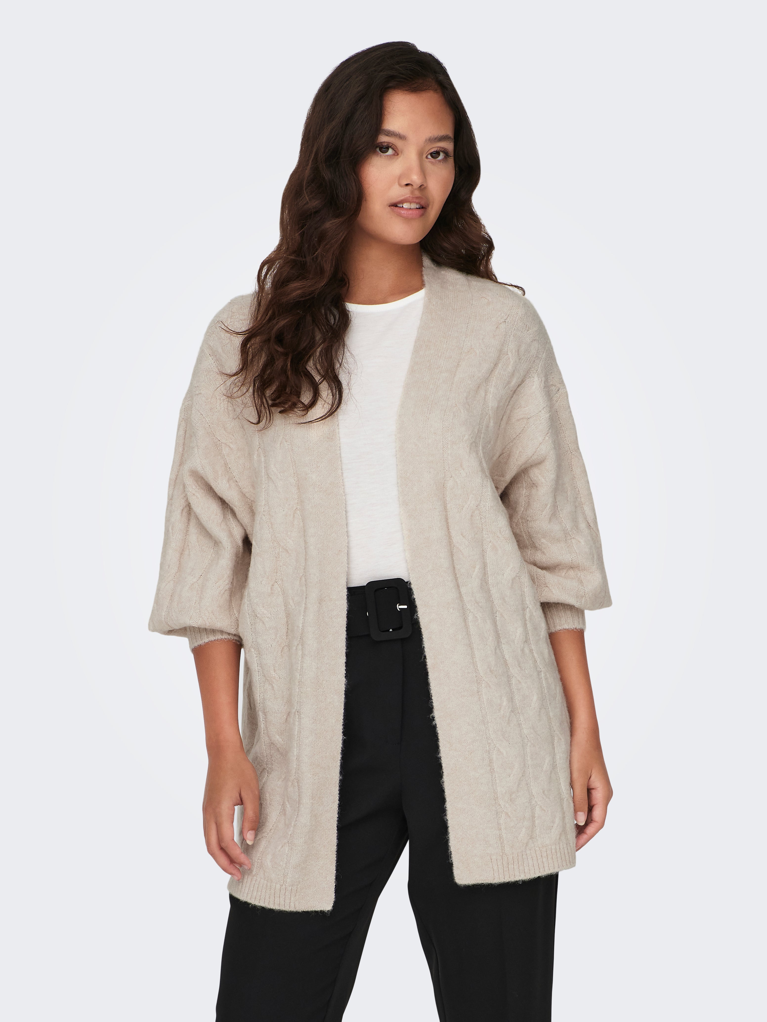 JDYNOORA Strickjacke Pumice Stone