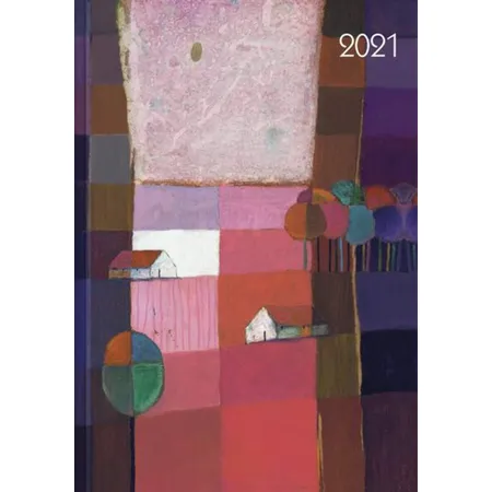 Korsch Verlag Lady-Timer, Taschenkalender, Taschenplaner Pink Country 2021 1 Woche / 4 Seiten 11x15,3cm A6