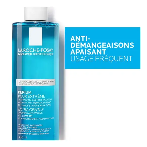 Gel Fisiológico Suavizante La Roche-Posay Kerium 400ml