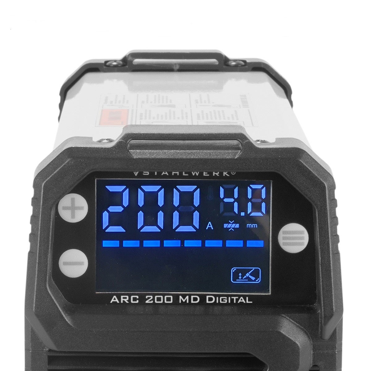 STAHLWERK Lasapparaat ARC 200 MD Digitaal - DC MMA Lift-TIG Inverter 200 Ampere