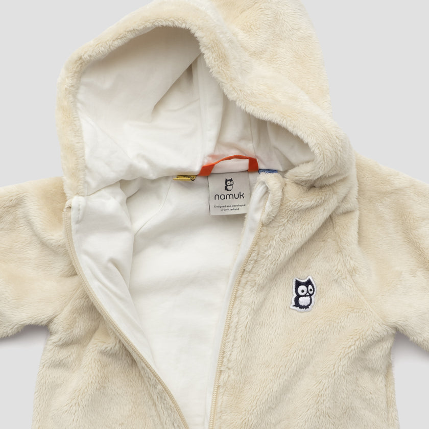Mou High-Loft Fleece Baby Overall