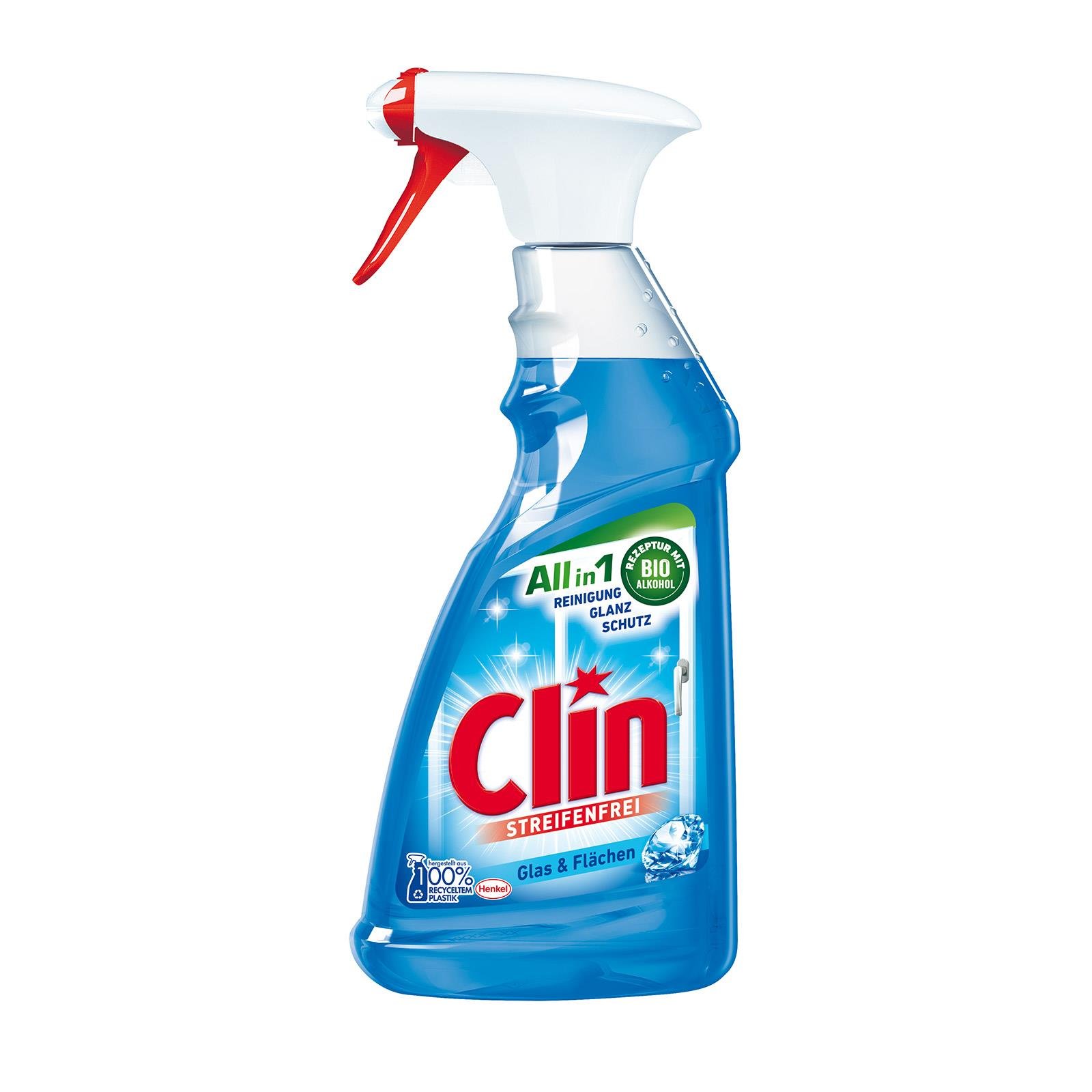 Clin Glas & Flächen Pistole Streifenfrei Reiniger